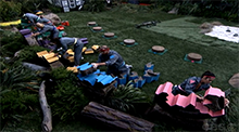 Big Brother 15 Veto Competitin - Back in Time